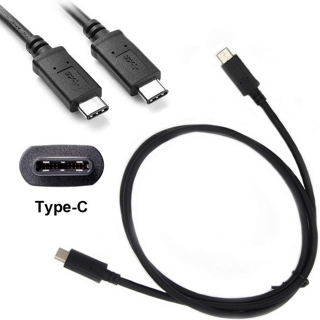 Amazon | USB Type-Cオス ケーブル、C-C 1m、2m、3m USB3.1